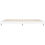  Okvir za krevet bijeli 150x200 cm konstruirano drvo | Eponuda.ba