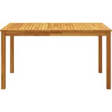  5-dijelni vrtni blagovaonski set 140x80x74 cm od masivnog bagremovog drva | shoptok.hr