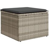  9-dijelni set vrtnih sofa od poliratana s jastucima svjetlosivi | shoptok.hr