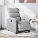 Maison Chic Električni naslanjač - Relax naslanjač svetlo sivo blago, (22061643) | Shoptok.si