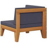  Modularna kutna sofa i tamnosivi jastuci masivno bagremovo drvo | shoptok.hr