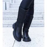 Gemre Black insulated snow boots Villafranca Cijene