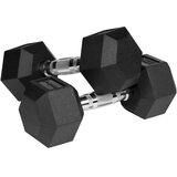 Rebel Gumirane bučice od lijevanog željeza HEX 2x7,5 kg REBEL ACTIVE | shoptok.hr