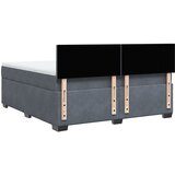  Krevet s oprugama i madracem tamnosivi 180x200 cm baršunasti | shoptok.hr