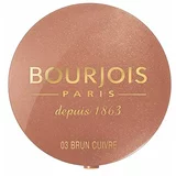 Bourjois little Round Pot rdečilo za obraz 2,5 g odtenek 03 Brun Cuivré za ženske