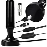 magnetna TV antena in ojačevalec USB DVB-T 4K