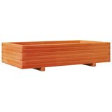  Vrtna sadilica voštano smeđe boje 110x60x26,5 cm od borovine | Eponuda.com