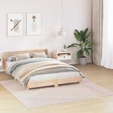  Protuklizni Shaggy Tepih Krema 200 x 200 cm PP | shoptok.hr