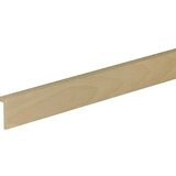 PROFILES AND MORE Rubna lajsna s utorom (95 cm x 40 mm x 13 mm, Bukva, Neobrađeno) | shoptok.hr
