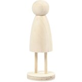  Lesena okrasna figura na podstavku (leseni izdelki za dodelavo) Cene