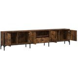 TV ormarić s ladicom boja hrasta 200x25x44 cm konstruirano drvo | shoptok.hr