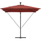  Senčnik Terakota 249 x 249 x 250 cm Poliester in aluminij, (5000206297) | Shoptok.si