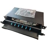 Exeshop Optički patch panel sa 12 konektora LC/UPC sa kliznim mehanizmom 1 U | Eponuda.com