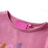  Dječja majica dugih rukava boja maline 104 | shoptok.hr