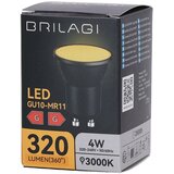  LED sijalica MR11 GU10/4W/230V 3000K crna - BRILAGI | Eponuda.com