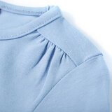  Dječja majica dugih rukava svjetloplava 104 | shoptok.hr