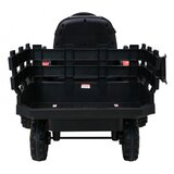 Traktor na akumulator s prikolicom Titanium - crni | shoptok.hr