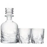 RCR 3-delni set za viski DaVinci Skultura, kristalno steklo | Shoptok.si