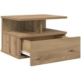  Lebdeća noćna ormarić Zidne Umjetnički hrast 40 x 31 x 28 cm | shoptok.hr