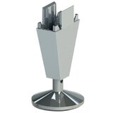  Nogica "Stili" PVC donji element za podešavanje Crna 09 ( 563-812 ) | ePonuda.com