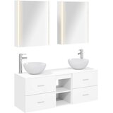  Set namještaja za kupaonicu 5 kom. Bijela | shoptok.hr