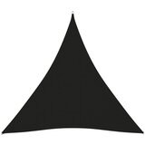 vidaXL Senčno jadro oksford blago trikotno 3,6x3,6x3,6 m črno Cene