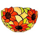  Brilagi - Tiffany vitražna zidna svetiljka SUNFLOWER 1xE14/40W/230V | Eponuda.com