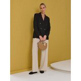 Sinsay Palazzo hlače s mješavinom lana | shoptok.hr