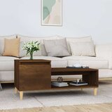  Stolić za kavu boja hrasta 100 x 50 x 45 cm konstruirano drvo Cijene