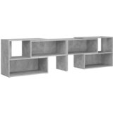 Maison Chic TV omarica - TV stojalo - Televizijska omarica betonsko siva 149x30x52 cm iverna plošča, (21701315) | Shoptok.si