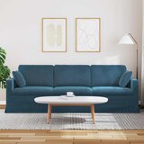 SOFA Plava 228 x 78 x 80 cm Baršun | shoptok.hr