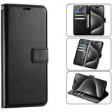 Preklopni ovitek / etui / zaščita Wallet za Samsung Galaxy S25+ - črni u