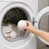 Natural Wool Tumble Dryer Balls Hypoallergenic White 7cm 6pcs. | shoptok.hr