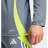 Adidas Sportska sweater majica 'Tiro 24' limeta zelena / kameno siva / bijela | shoptok.hr