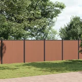 PANEL za ogradu smeđi 699 x 186 cm WPC