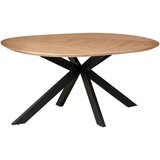 MID.YOU JEDILNA MIZA, furnirano hrast naravne barve | Shoptok.si