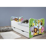 Dečiji krevet 160x80 cm happy kitty+fioka MADAGASCAR ( 7458 )
