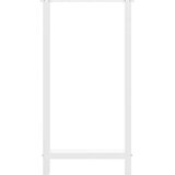  Noge za barski stol Bijele 2 kom 60 x (110-111) cm Čelične | shoptok.hr
