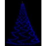 vidaXL stensko drevesce 720 modrih LED lučk 5 m notranje zunanje | Shoptok.si