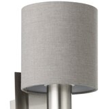 Eglo Pasteri zidna/2, e27, led 3,5w, nikl-mat, siva | shoptok.hr