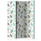  Paravan u 3 dijela - Patterned Leaves [Room Dividers] 135x172 | shoptok.hr