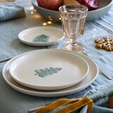 Casafina Krem desertni tanjuri u setu 4 kom s božićnim motivom od kamenine ø 22 cm Pacifica Christmas Tree – | shoptok.hr
