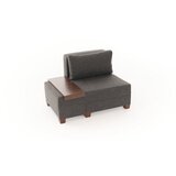 Atelier Del Sofa fotelja na razvlačenje perenna linen left anthracite