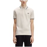 Fred Perry Polo majice kratki rokavi TWIN TIPPED SHIR Bež Cene
