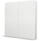  Brezžično stikalo KINETIC brez baterij 433 Mhz dvojno belo | Shoptok.si