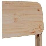 Vrtne stolice 2 kom 60x52,5x72 cm od masivne borovine | shoptok.hr