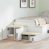 Ormarić za pohranu 2 pcs Bijelo 127 x 41 x 40 cm | shoptok.hr