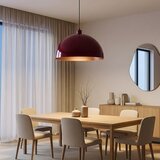 Brilagi LED luster na lanku METALO 1xE27/40W/230V prečnik 60 cm bordo/bakarna | Eponuda.com