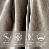 Maison de Rêve Bež oblazinjena zakonska postelja s prostorom za shranjevanje z letvenim dnom 160x200 cm Aruba L – | Shoptok.si