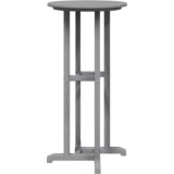 vidaXL Bar Miza Svetlo Siva 55x55x107 cm HDPE | Shoptok.si